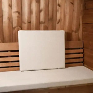 ProSaunas SaunaComfort Sauna Seat Cushion brought by SaunaLife, Stain-Resistant Fabric