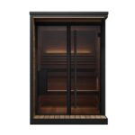 SaunaLife GL4 Outdoor Garden Luxury-Series DIY Sauna Kit, 4 Persons