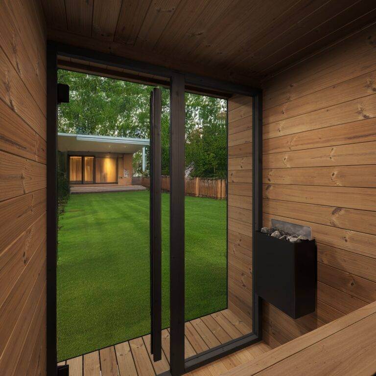 SaunaLife GL4 Outdoor Garden Luxury-Series DIY Sauna Kit, 4 Persons - Image 3