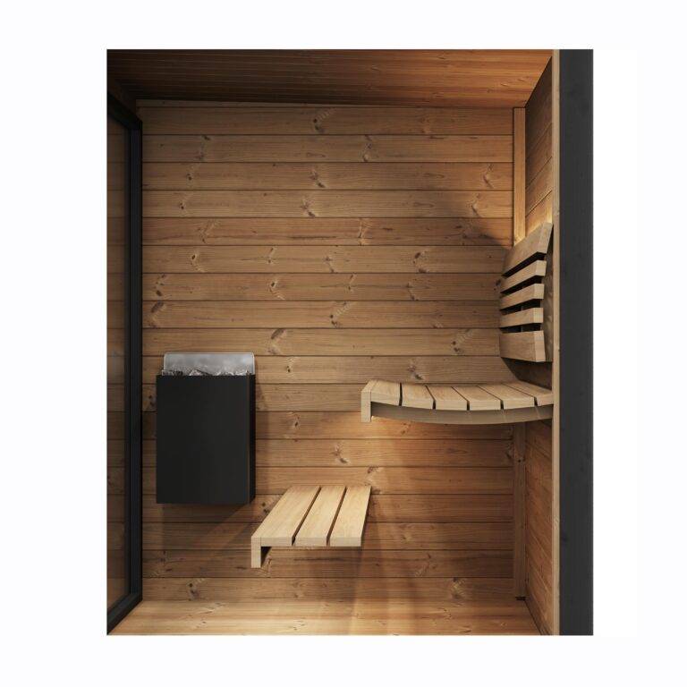 SaunaLife GL4 Outdoor Garden Luxury-Series DIY Sauna Kit, 4 Persons - Image 6