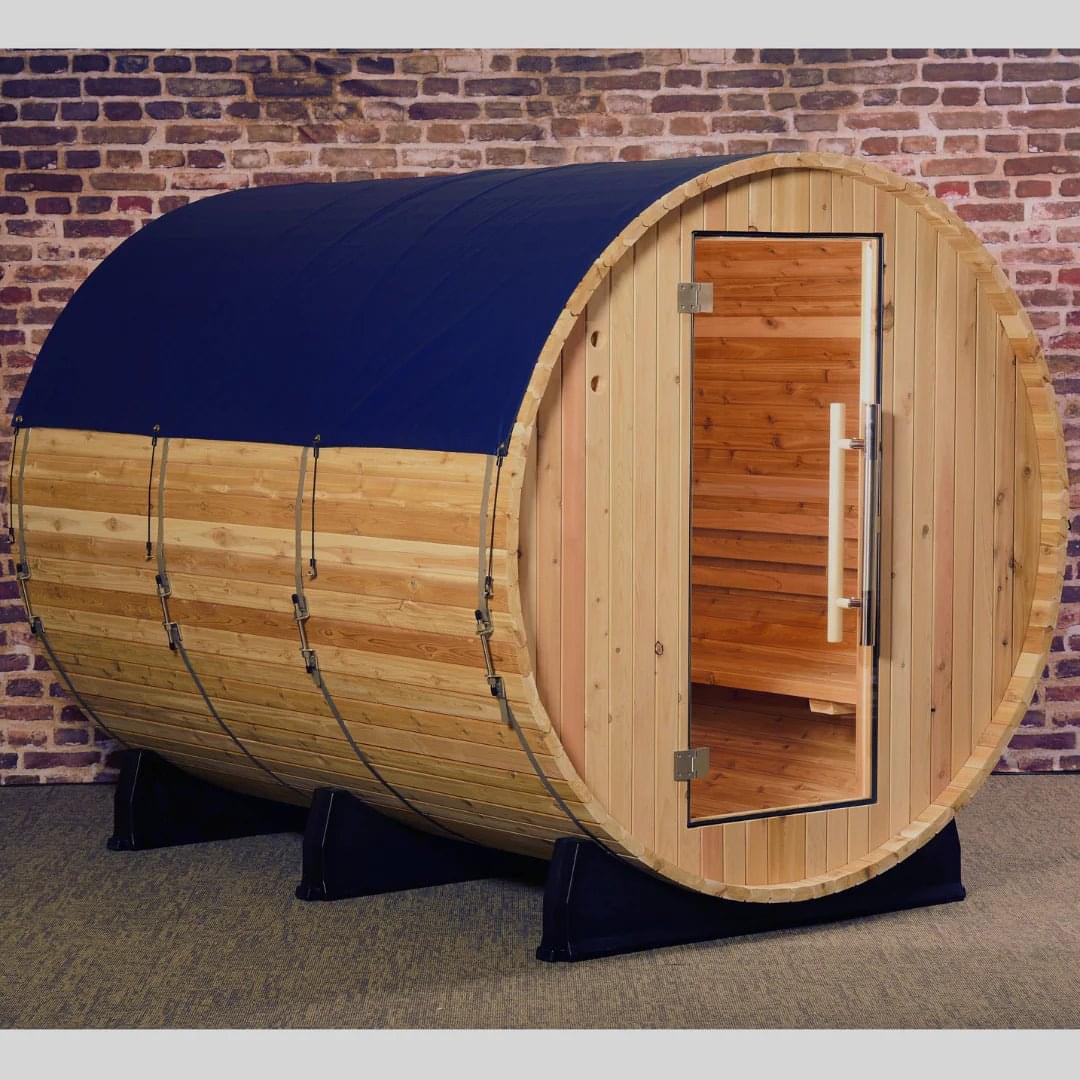 Almost Heaven Barrel Sauna Rain Jacket - Image 2