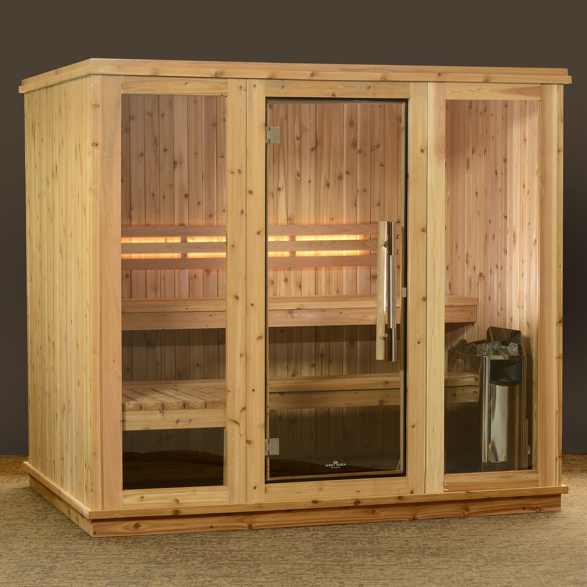 Almost Heaven Bridgeport 6-Person Indoor Sauna - Image 7