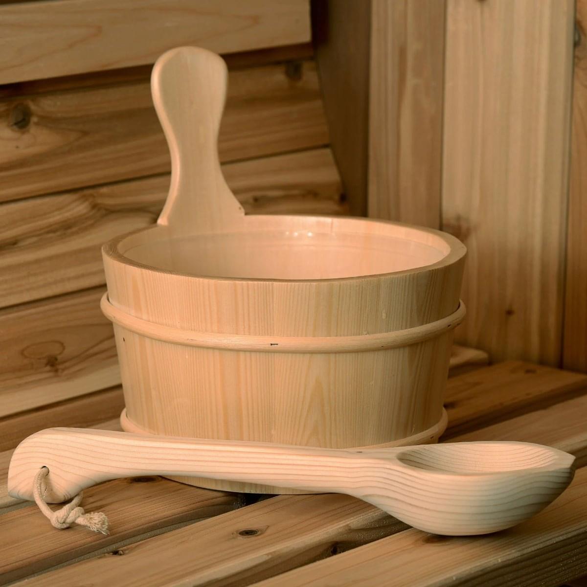 Almost Heaven Bucket, Ladle & Thermo-Hygrometer Kit - Image 2