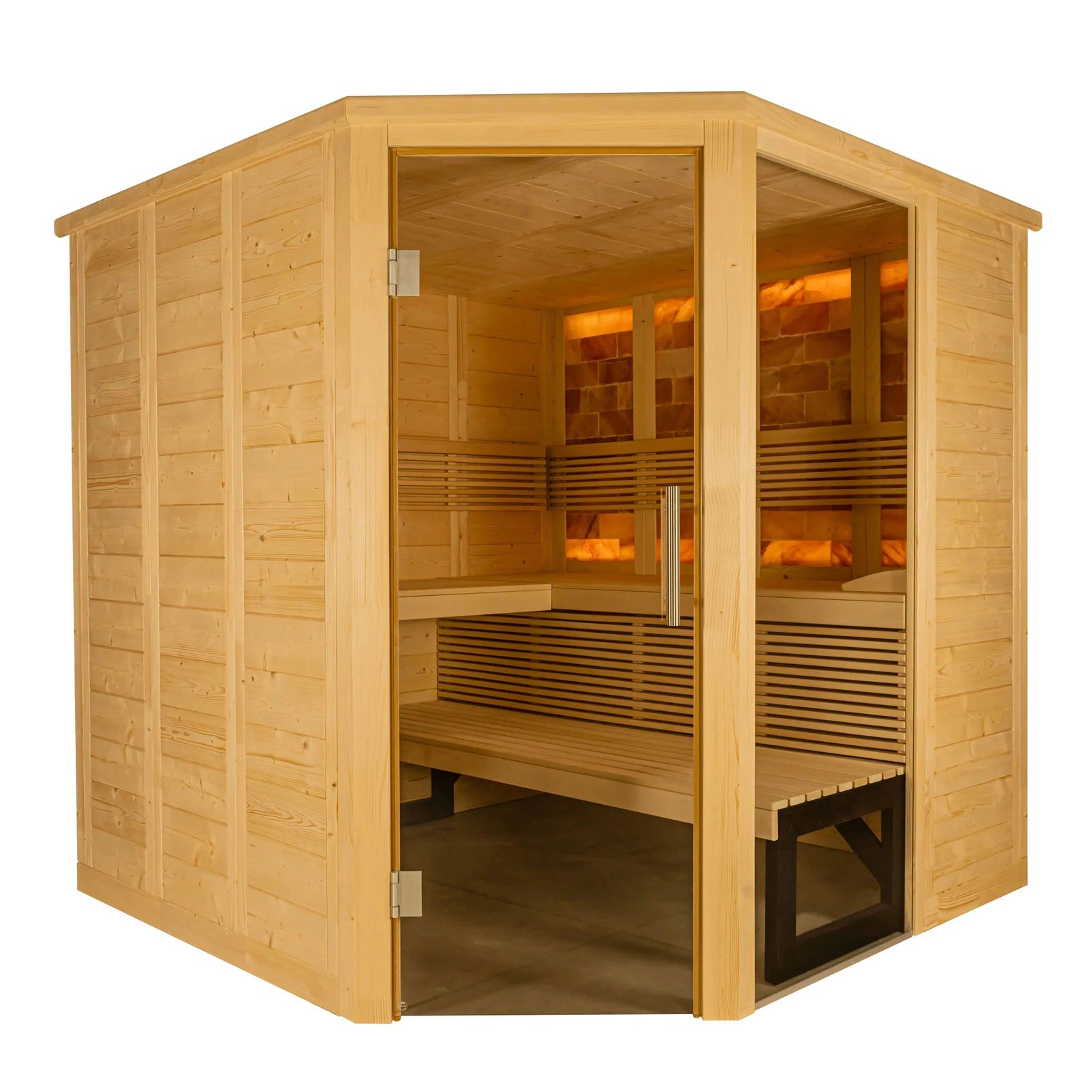 Almost Heaven Himalaya Corner 6-Person Indoor Sauna