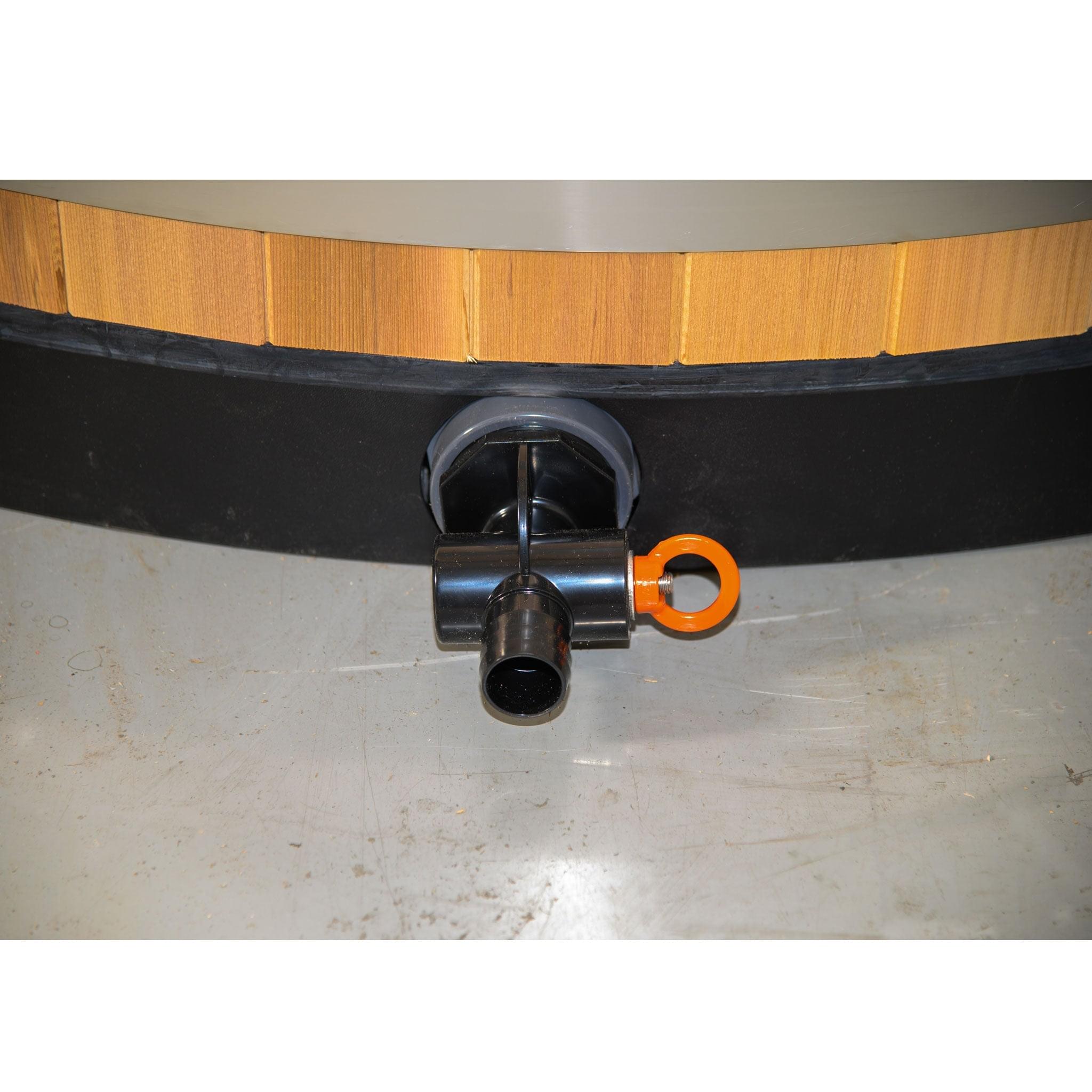 Almost Heaven Kirami Cedar 2-4 Person Wood-Fired Hot Tub - Image 14
