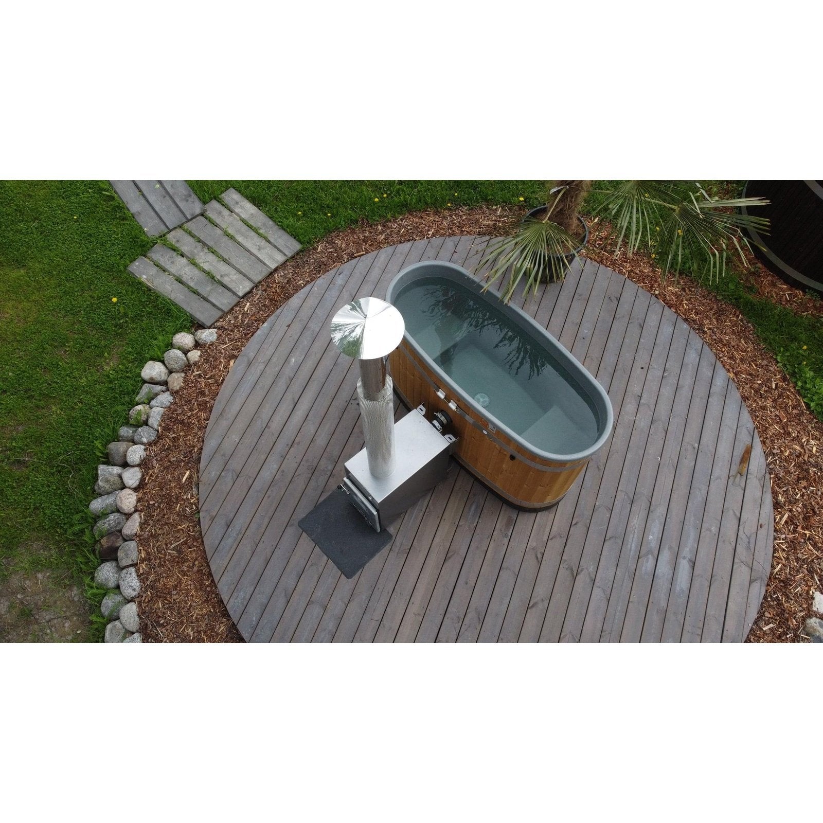 Almost Heaven Sindri 2-Person Wood-Fired Hot Tub - Image 4