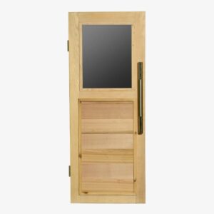 Almost Heaven Wood Sauna Door w/ Window