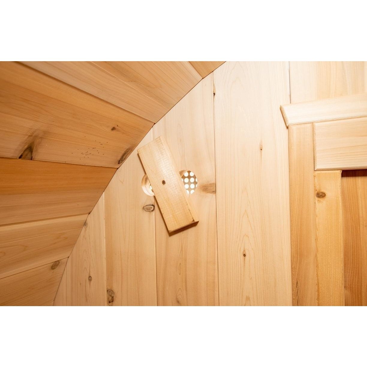 Dundalk Leisurecraft Harmony 2-4 Person Barrel Sauna - Image 7
