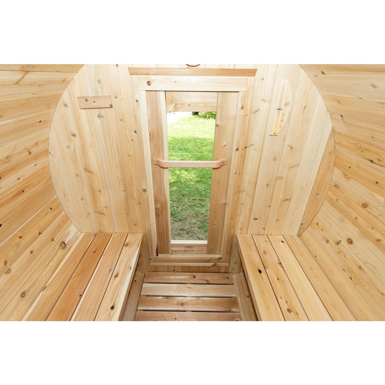 Dundalk Leisurecraft Harmony 2-4 Person Barrel Sauna - Image 16