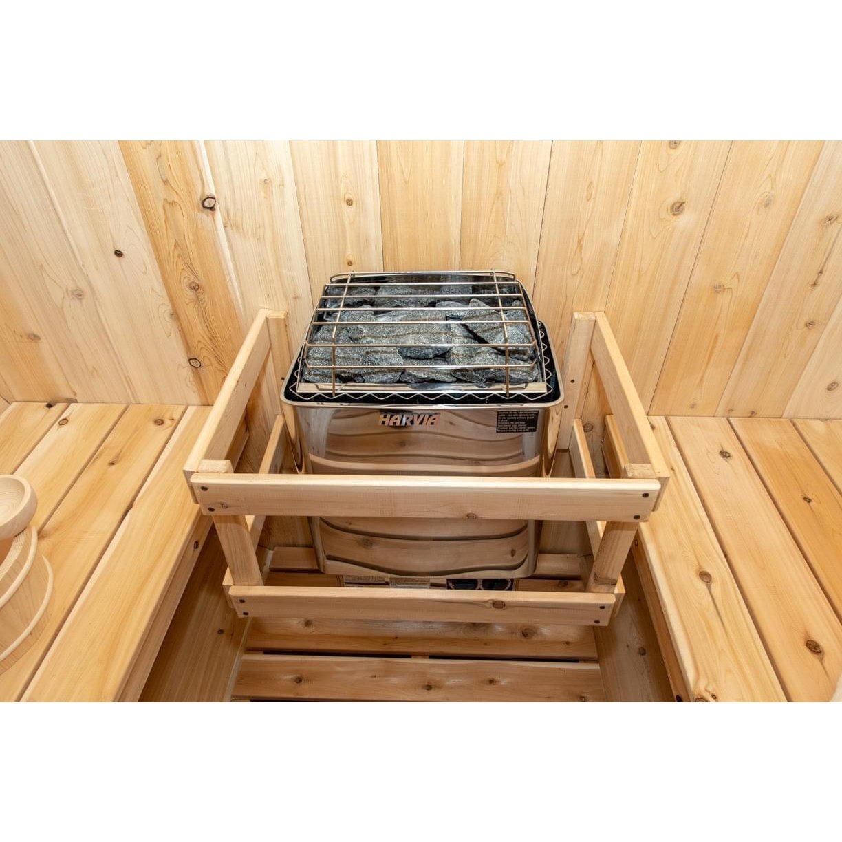 Dundalk Leisurecraft Harmony 2-4 Person Barrel Sauna - Image 8