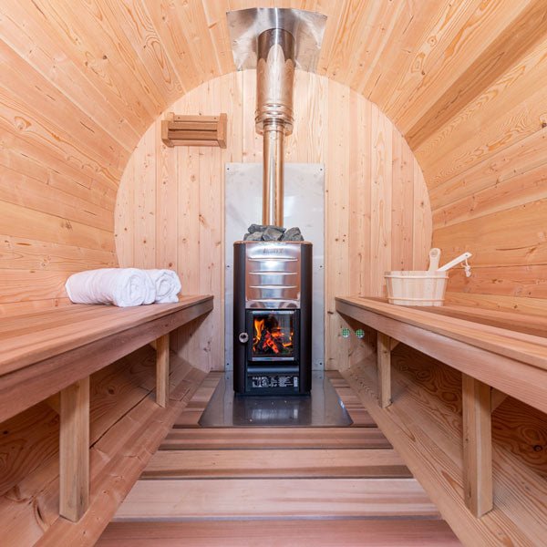 Dundalk Leisurecraft Harmony 2-4 Person Barrel Sauna - Image 15
