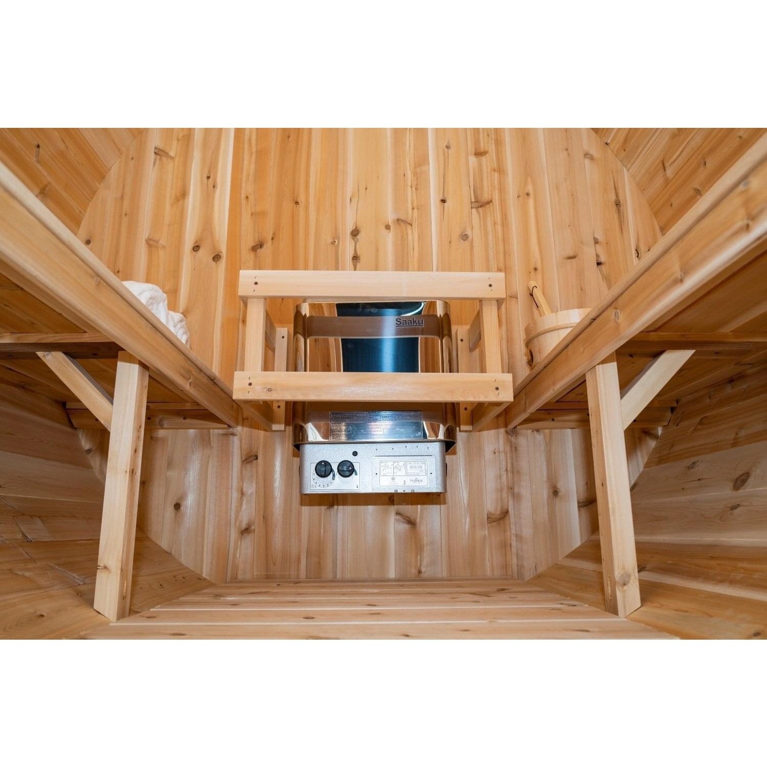 Dundalk Leisurecraft Harmony 2-4 Person Barrel Sauna - Image 19