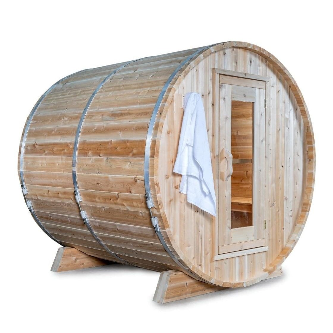 Dundalk Leisurecraft Harmony 2-4 Person Barrel Sauna - Image 33