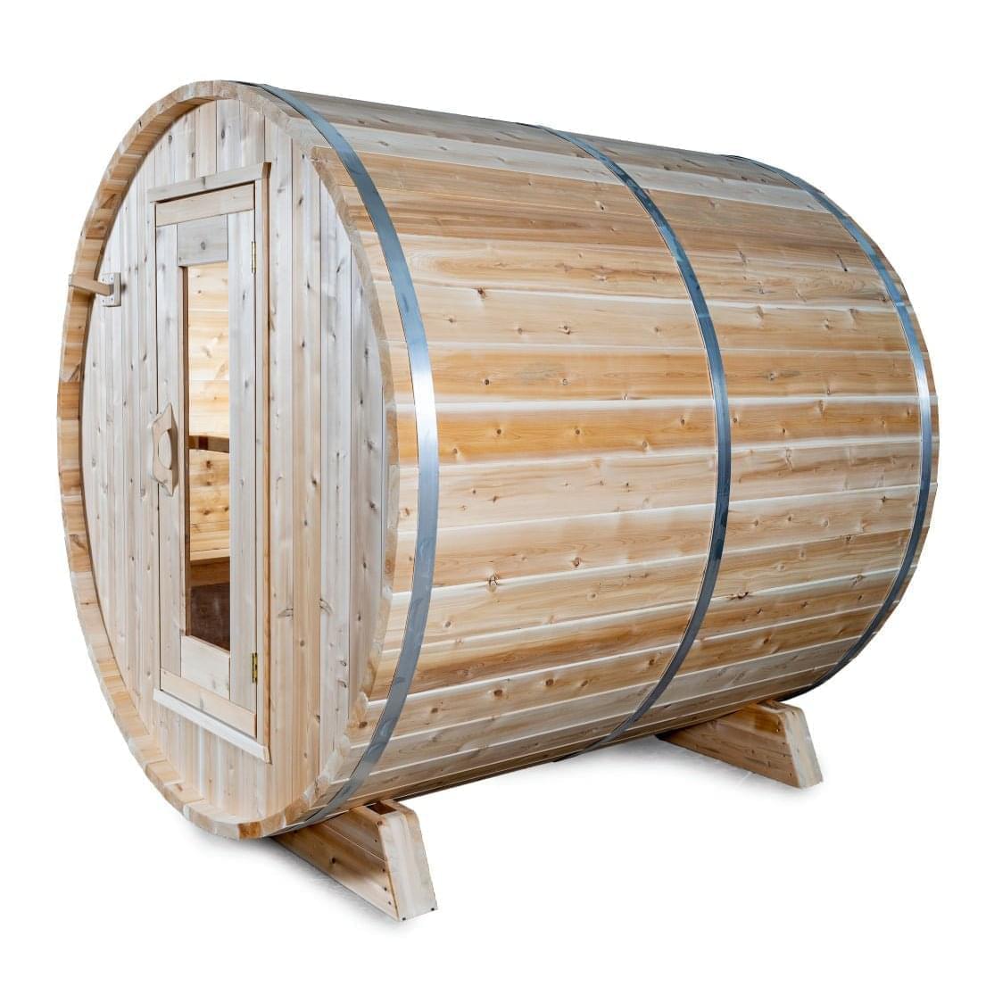 Dundalk Leisurecraft Harmony 2-4 Person Barrel Sauna - Image 30