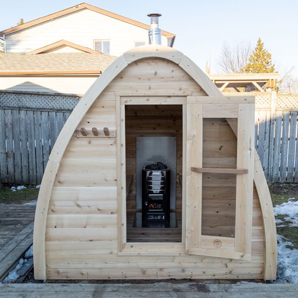 Dundalk Leisurecraft Minipod 2-6 Person Cabin Sauna - Image 3