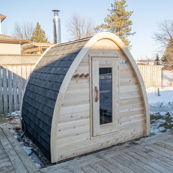 Dundalk Leisurecraft Minipod 2-6 Person Cabin Sauna - Image 2