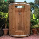 Dundalk Leisurecraft Rainbow Outdoor Shower (Knotty/Clear Red Cedar)