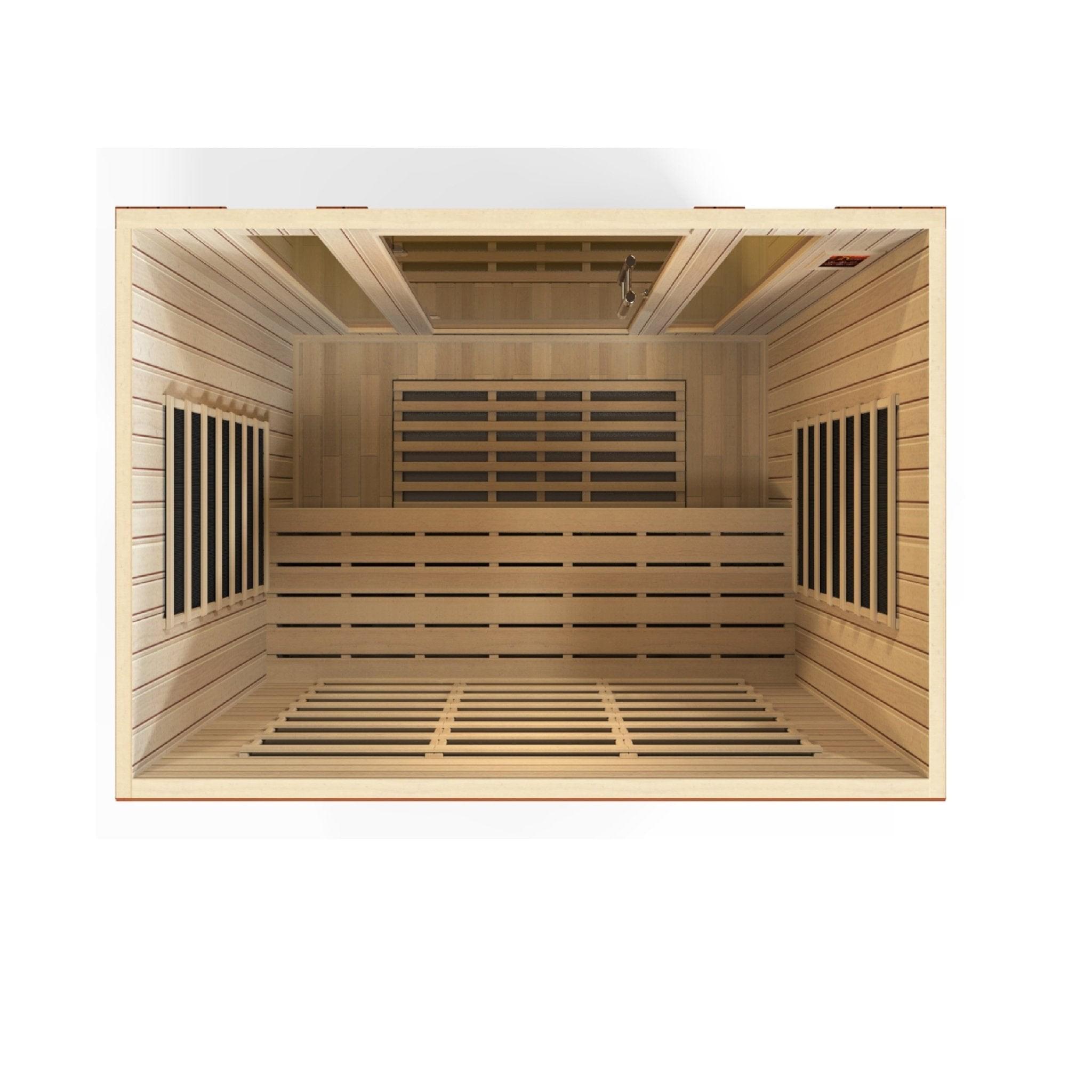 Dynamic Saunas Bergamo 4-Person Low EMF FAR Infrared Sauna - Image 4