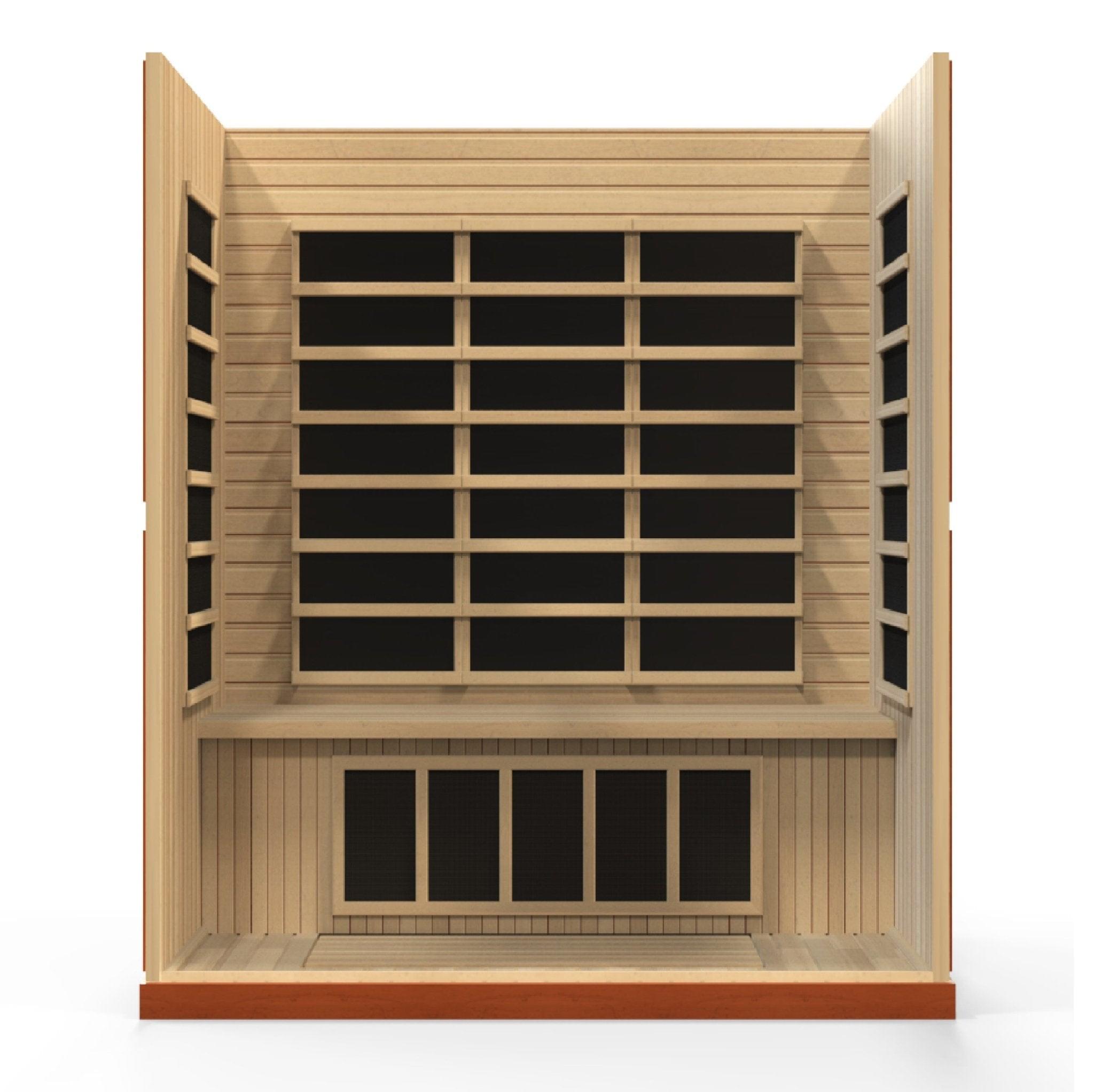 Dynamic Saunas Bergamo 4-Person Low EMF FAR Infrared Sauna - Image 6