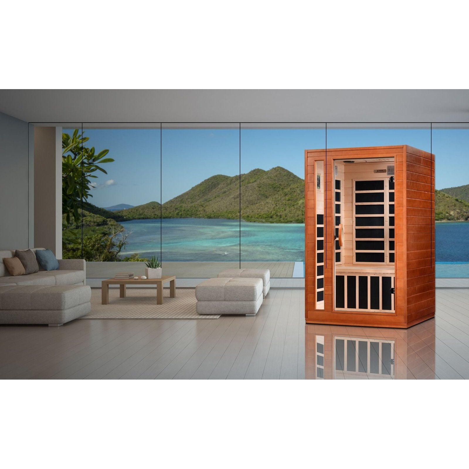 Dynamic Cordoba Elite 2-Person Ultra-Low EMF FAR Infrared Sauna - Image 6