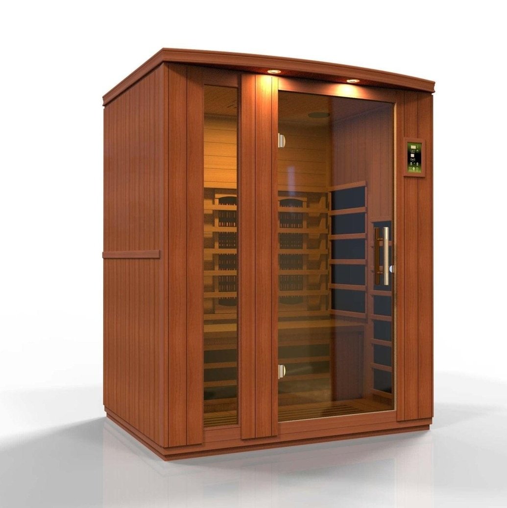 Dynamic Saunas Lugano 3-Person Full Spectrum FAR Infrared Sauna - Image 6
