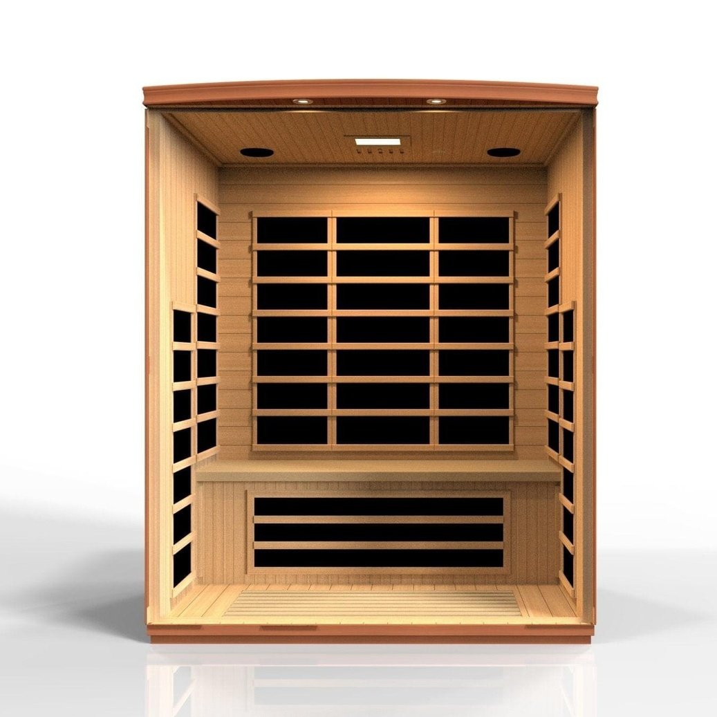 Dynamic Saunas Lugano 3-Person Low EMF FAR Infrared Sauna - Image 3
