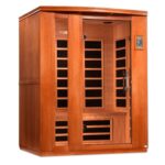 Dynamic Saunas Lugano Elite 3-Person Ultra-Low EMF Far Infrared Sauna