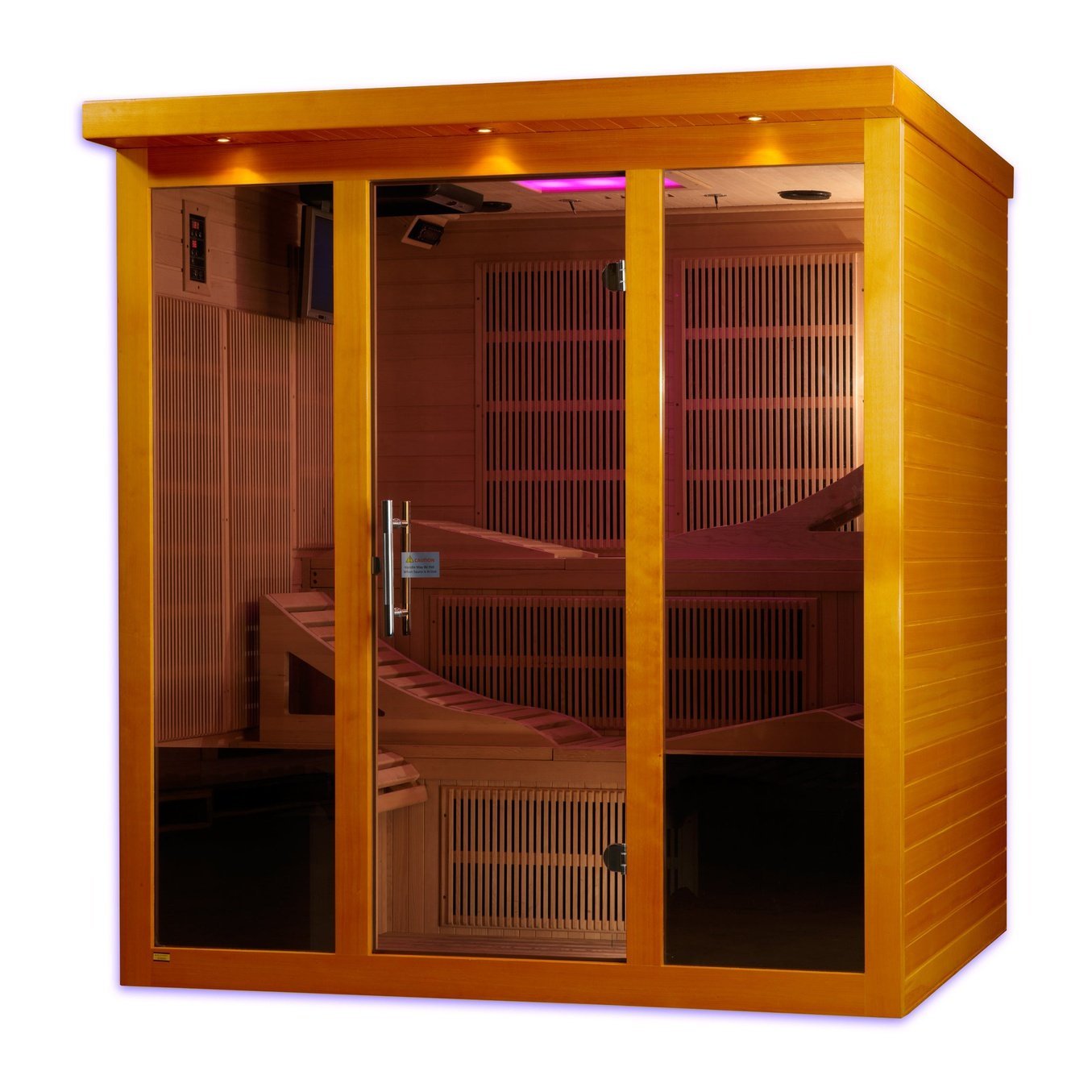 Dynamic Saunas Monaco 6-Person Ultra-Low EMF FAR Infrared Sauna - Image 2