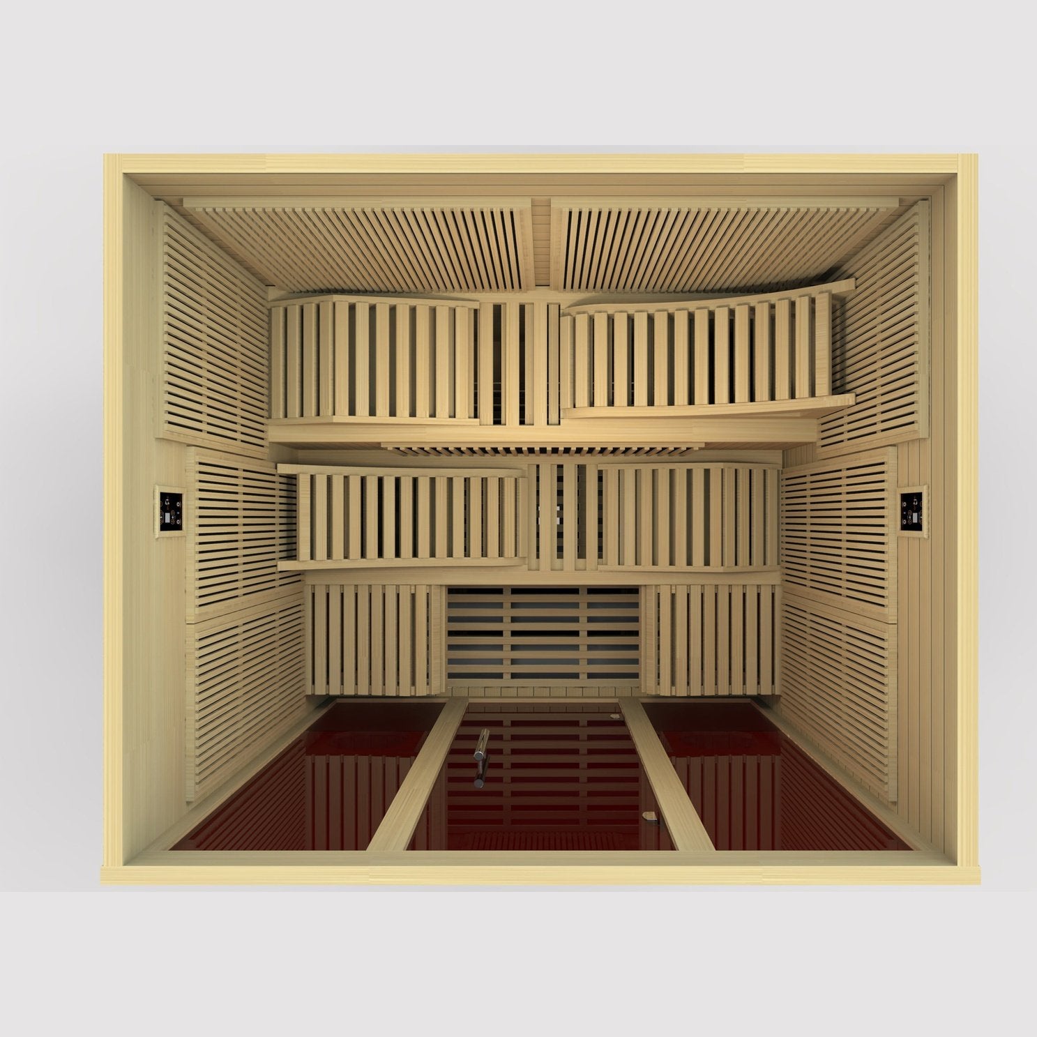 Dynamic Saunas Monaco 6-Person Ultra-Low EMF FAR Infrared Sauna - Image 4