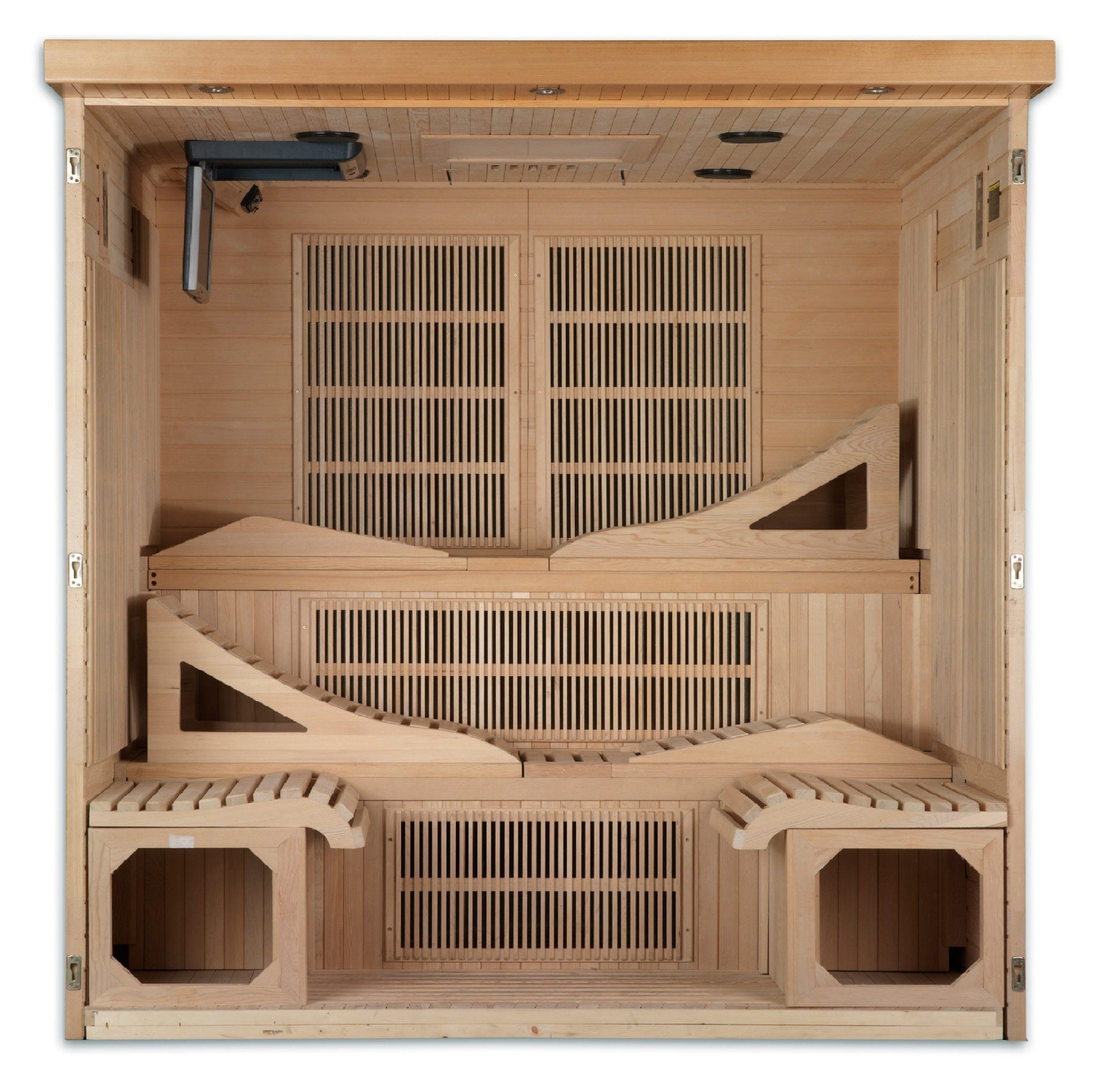 Dynamic Saunas Monaco 6-Person Ultra-Low EMF FAR Infrared Sauna - Image 5