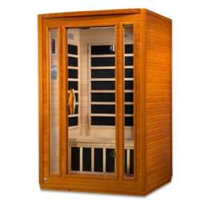Dynamic Saunas San Marino 2-Person Ultra-Low EMF FAR Infrared Sauna