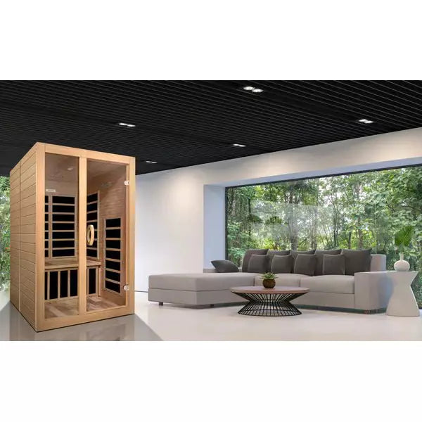Dynamic Saunas Santiago 2-Person Low EMF Far Infrared Sauna - Image 11
