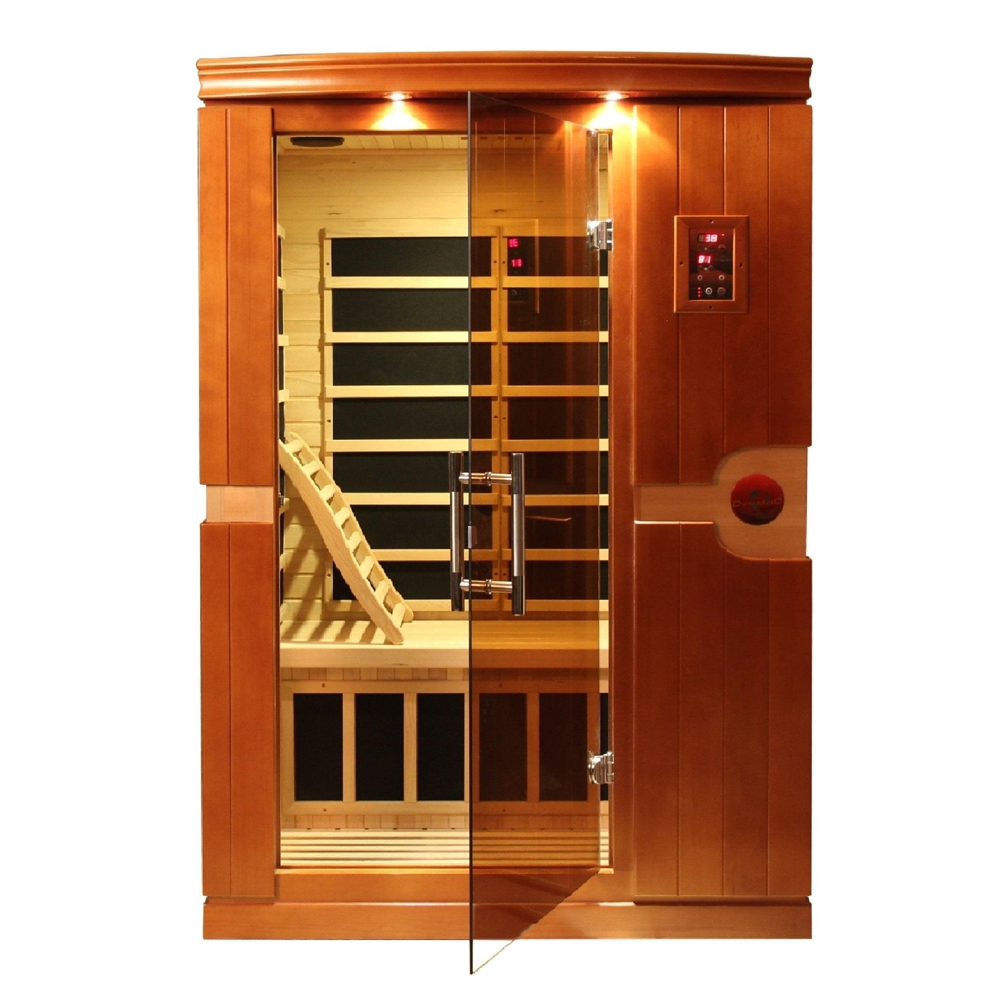 Dynamic Saunas Venice 2-Person Low EMF FAR Infrared Sauna - Image 2