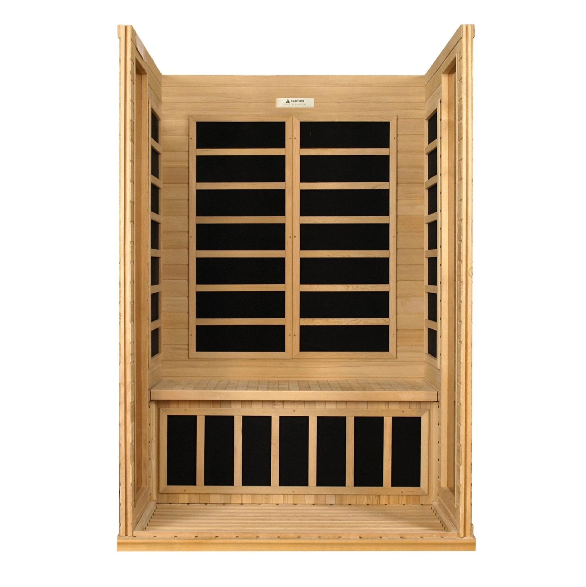 Dynamic Saunas Versailles 2-Person Low EMF Far Infrared Sauna - Image 6