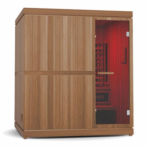 Finnmark FD-5 Trinity XL Infrared and Traditional 4-Person Hybrid Sauna - Image 2