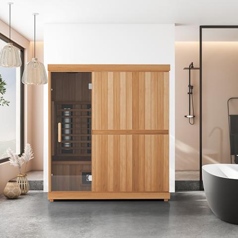 Finnmark FD-5 Trinity XL Infrared and Traditional 4-Person Hybrid Sauna - Image 12