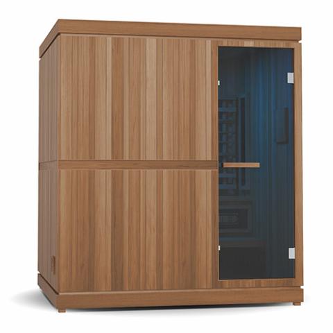 Finnmark FD-5 Trinity XL Infrared and Traditional 4-Person Hybrid Sauna - Image 3