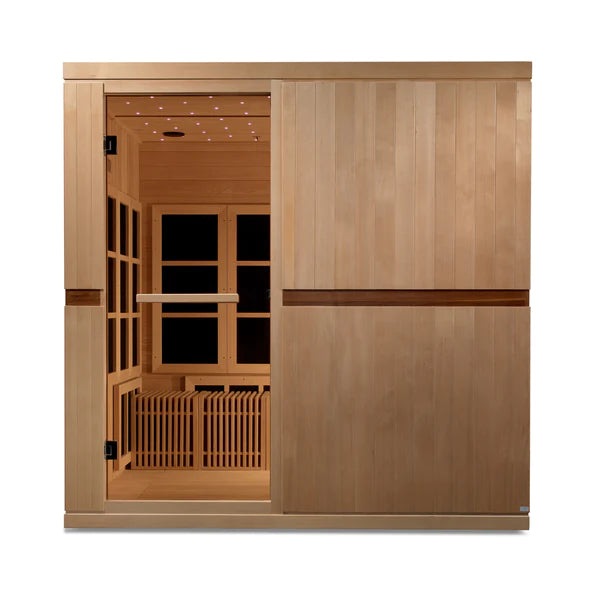 Golden Designs Catalonia 8-Person Near-Zero EMF FAR Infrared Sauna - Image 2