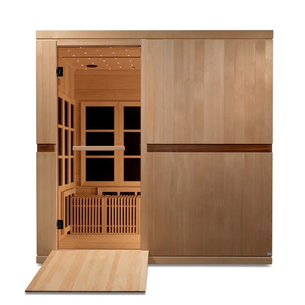 Golden Designs Catalonia 8-Person Near-Zero EMF FAR Infrared Sauna - Image 6