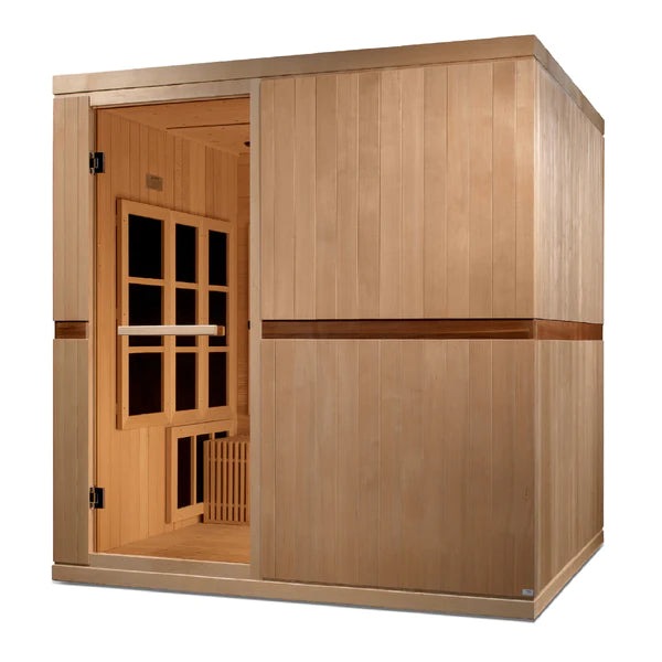 Golden Designs Catalonia 8-Person Near-Zero EMF FAR Infrared Sauna - Image 3