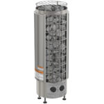 Harvia Cilindro PC90 9 kW Electric Sauna Heater w/ Built-In Controls