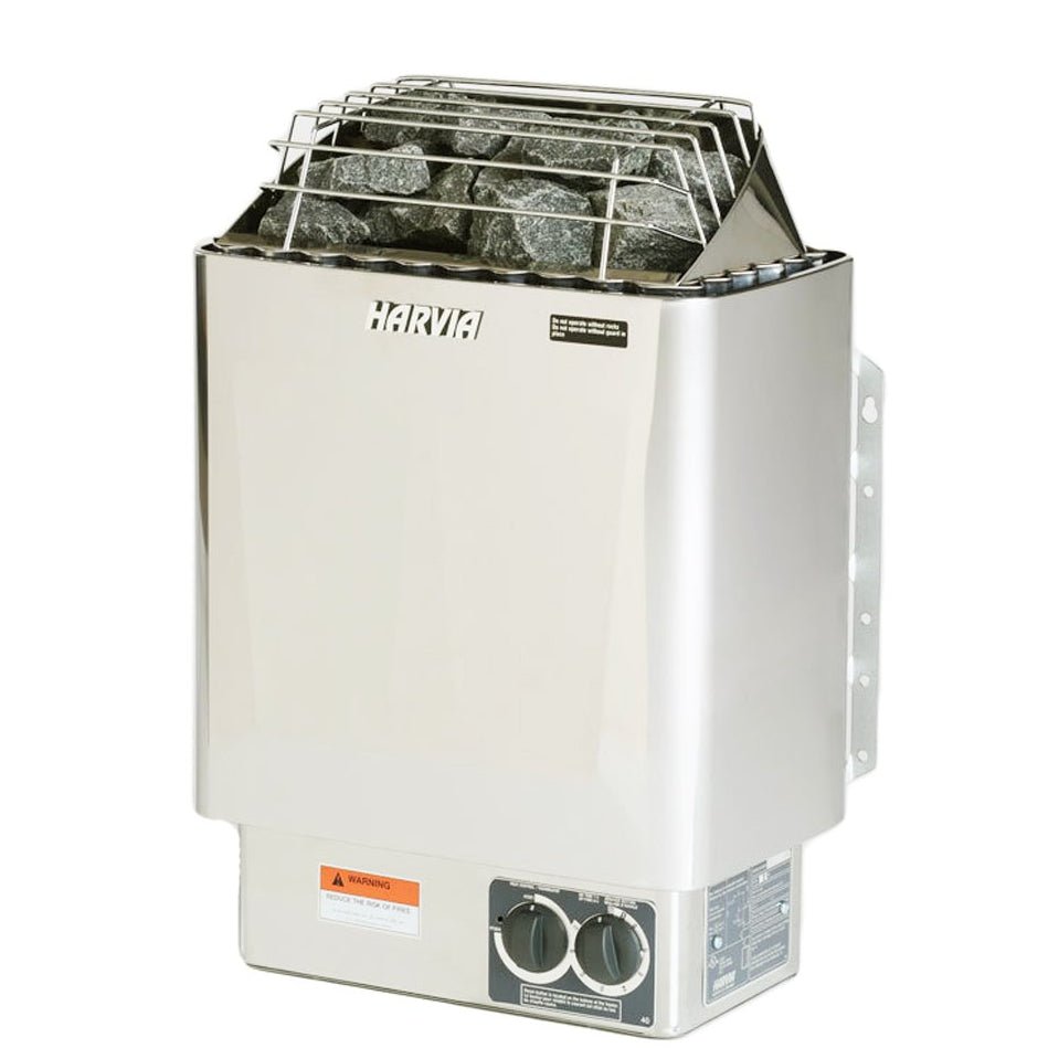 Harvia KIP60B 6 kW Electric Sauna Heater w/ Built-in Controls