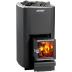 Harvia M3 SL Wood-Burning Sauna Stove w/ Exterior Feed
