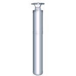 Harvia WHP1500 Sauna Wood-Burning Stove Chimney Kit, 1500mm, Stainless Steel
