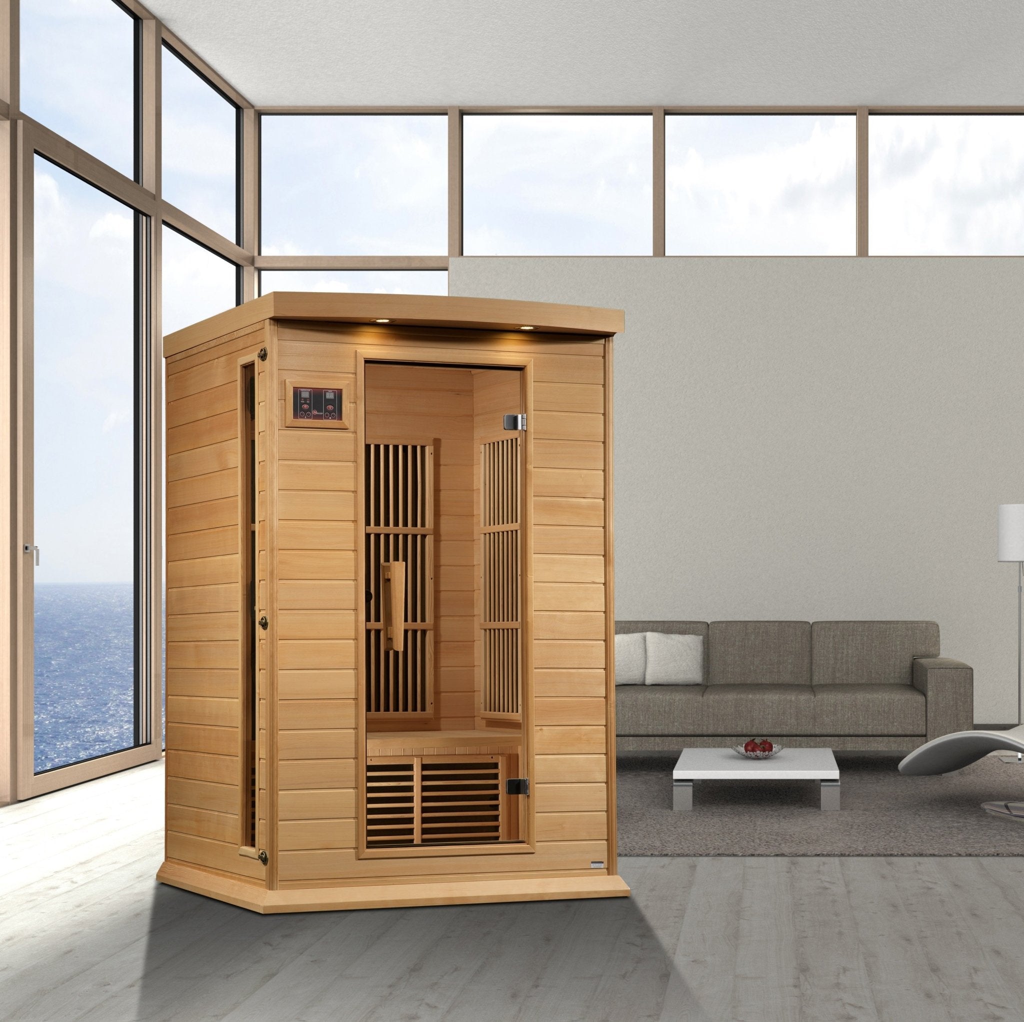 Maxxus 2-Person Near-Zero EMF FAR Infrared Sauna MX-K206-01-ZF - Image 4