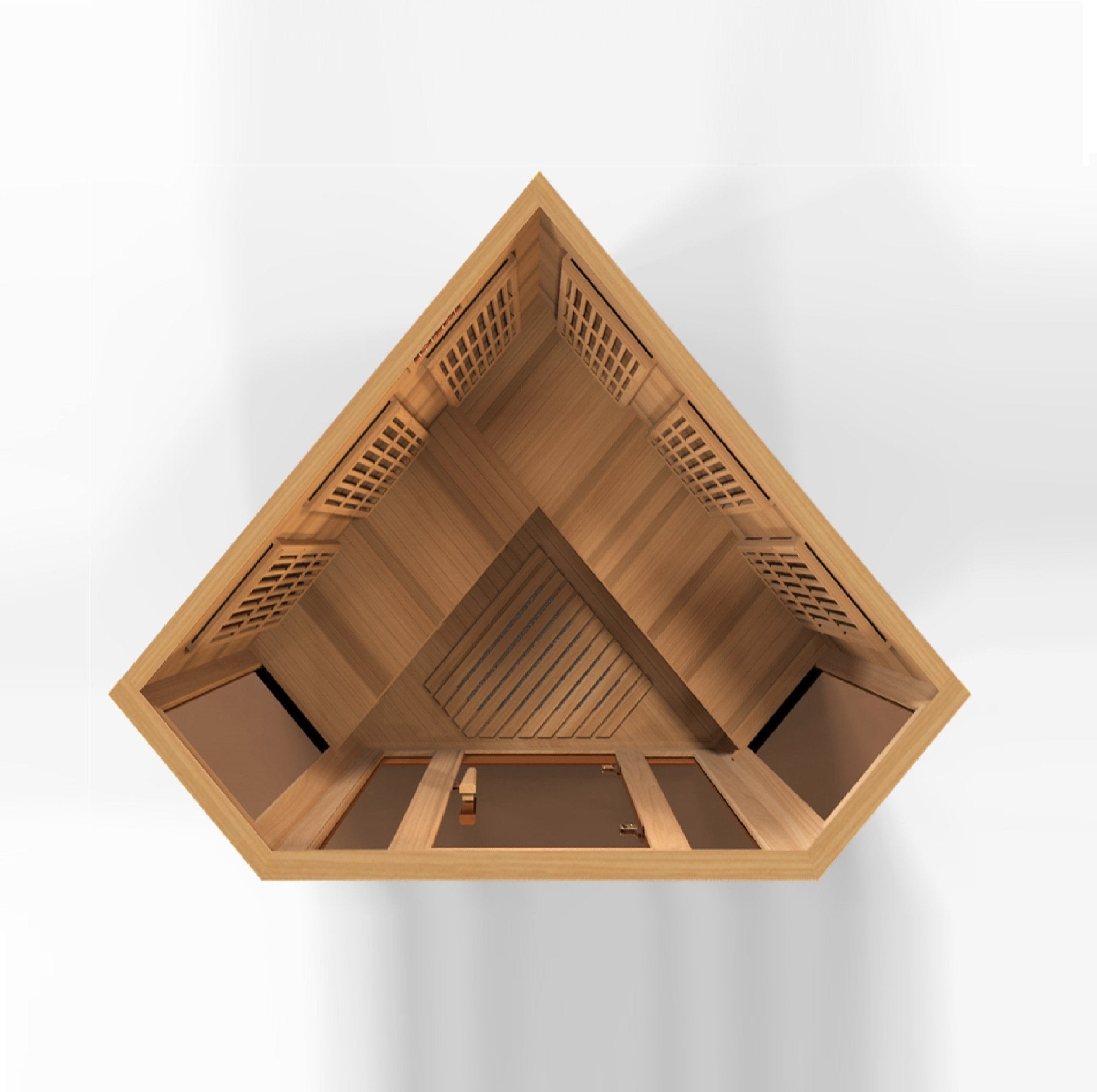 Maxxus 3-Person Cedar Low EMF FAR Infrared Sauna MX-K356-01 CED - Image 5