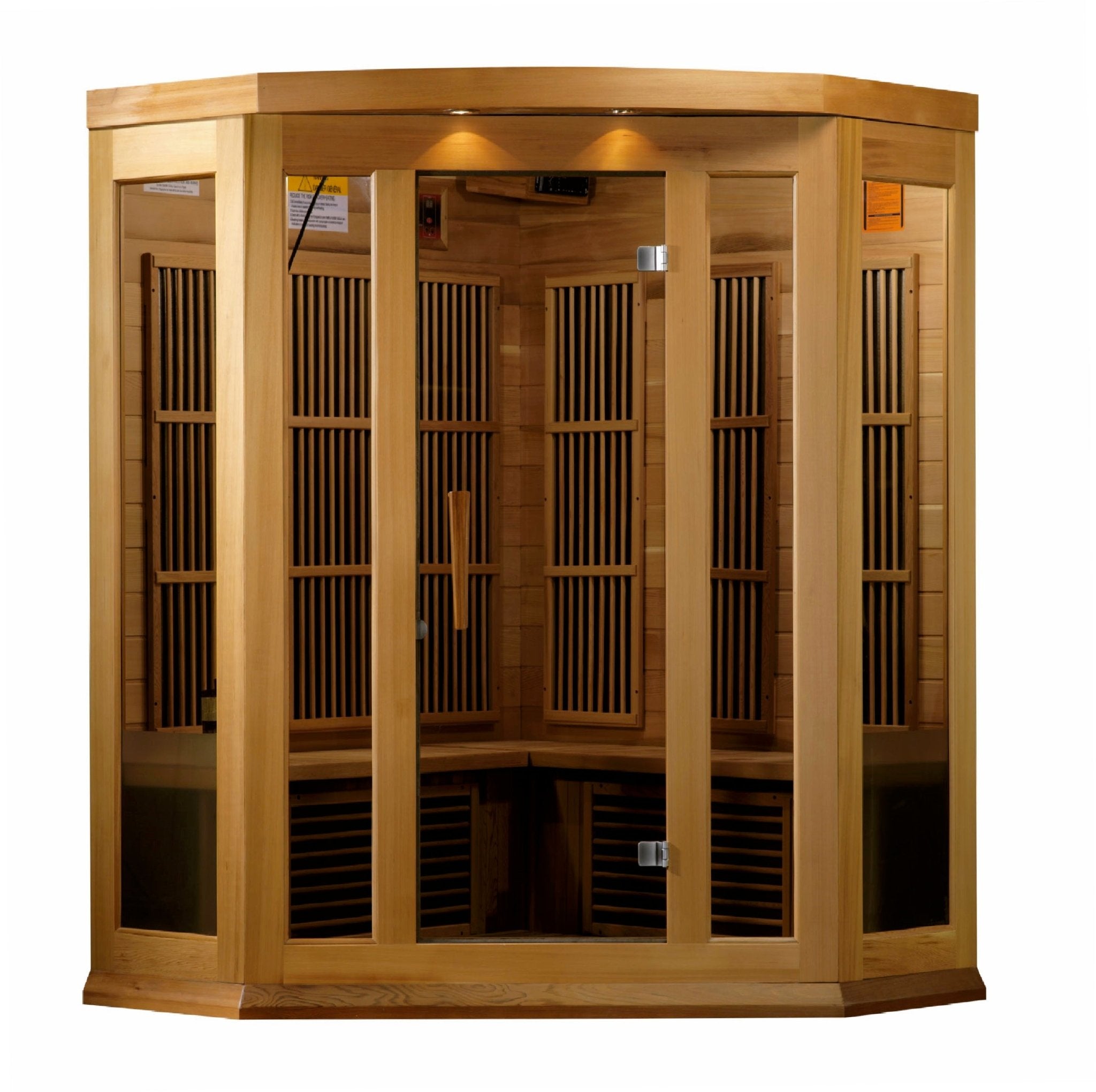 Maxxus 3-Person Cedar Low EMF FAR Infrared Sauna MX-K356-01 CED - Image 2