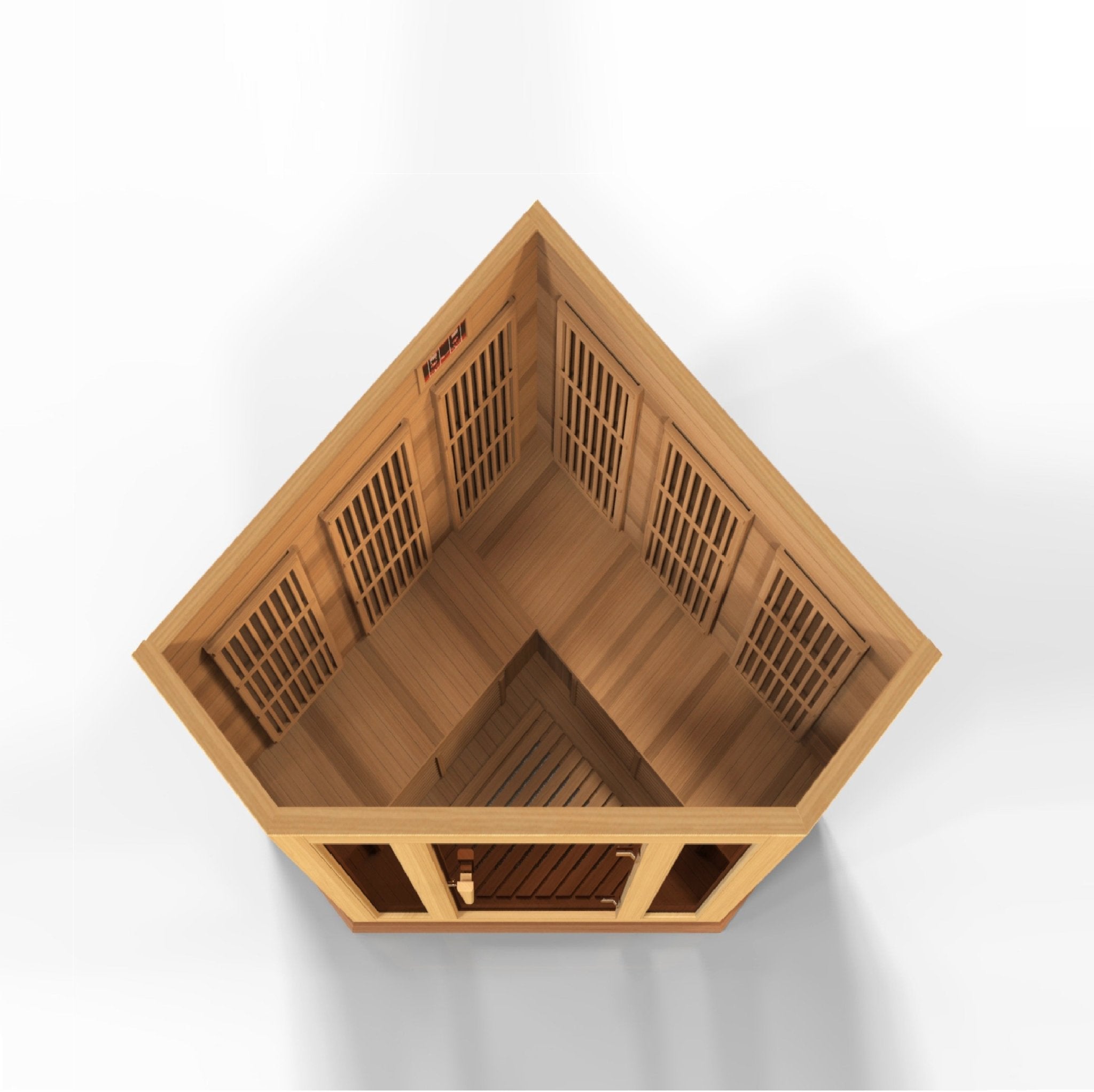 Maxxus 3-Person Cedar Low EMF FAR Infrared Sauna MX-K356-01 CED - Image 6