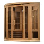 Maxxus 3-Person Near-Zero EMF FAR Infrared Corner Sauna MX-K356-01-ZF