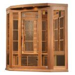 Maxxus Avignon 3-Person Near-Zero EMF FAR Infrared Corner Sauna